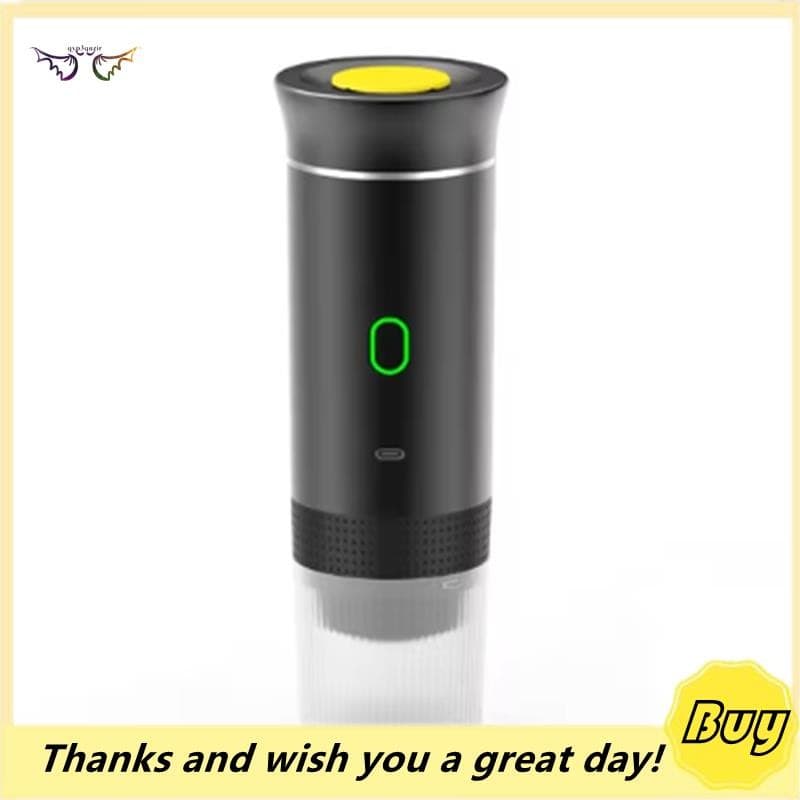 3 Em 1 Mini Máquina De Café Expresso Elétrica Portátil Sem Fio Para Carro E Casa Acampamento Viagem Cápsula Cafeteira