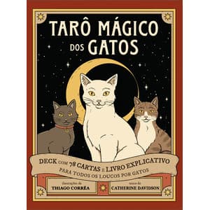 Tarô mágico dos gatos - caixa com livro + 78 cartas livro lojaVP 071
