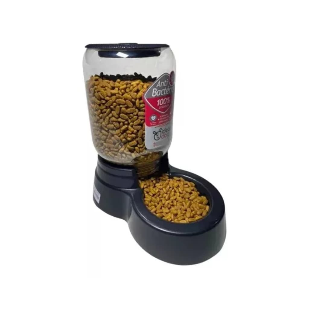 Comedouro Automático 1,5kg Antibactéria Para Cães Ca-03