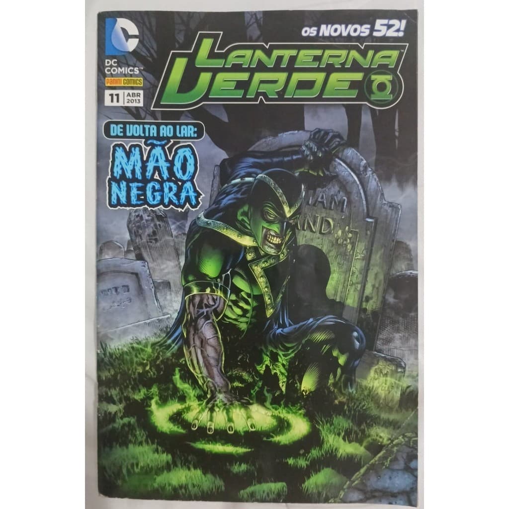 Lanterna Verde - De volta ao lar: mão negra de Geoff Johns e outros 6954793
