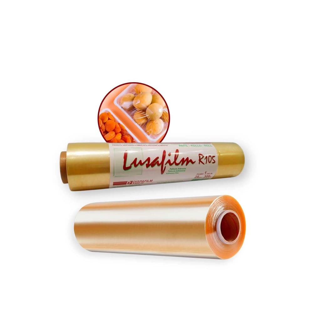 Lusafilm Rolo Bobina Plastico De Filme Pvc 28cm X 300 Metros Original