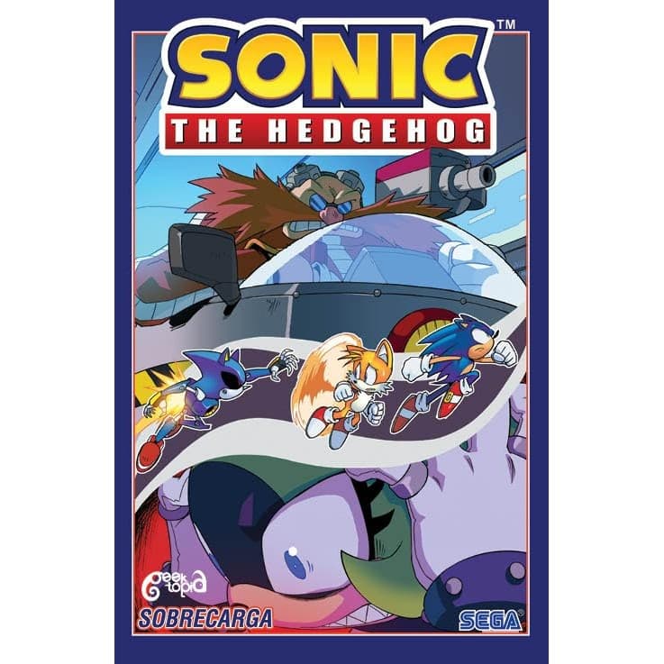 Sonic The Hedgehog - Volume 14: Sobrecarga - Acompanha Pôster e Marcador