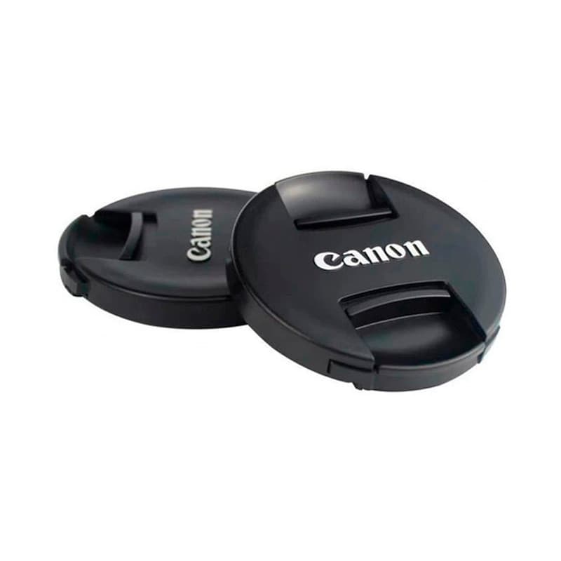Tampa Frontal De Objetiva, Lente Diametro 62mm Logo Canon
