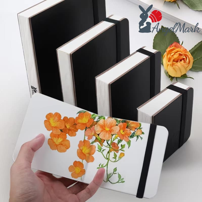 300gsm 30 Folhas Esboço Livro Aquarela Desenho Caderno Papel Para Estudante Artista Pintura