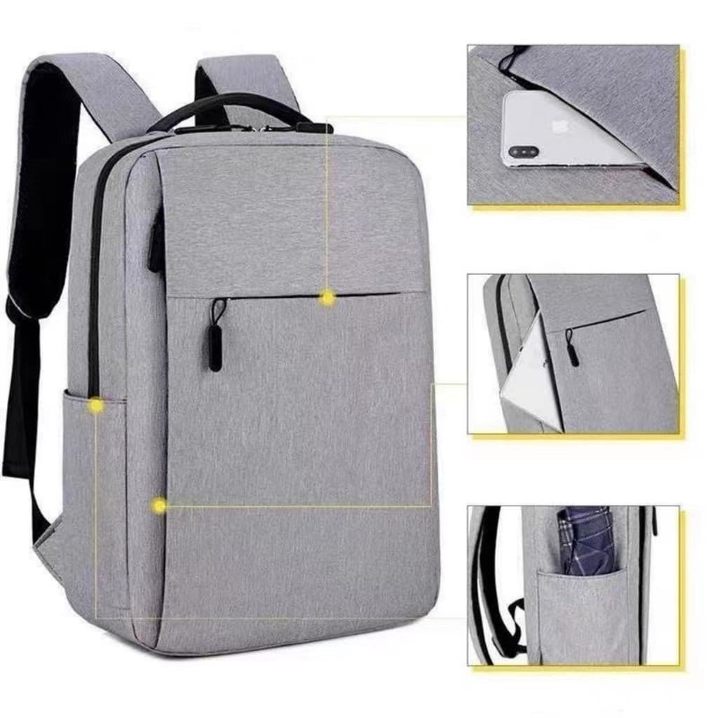 Mochila masculina Para Notebook Moda 18l 15.6 Polegadas Fone de ouvido e USB 8811 bosco
