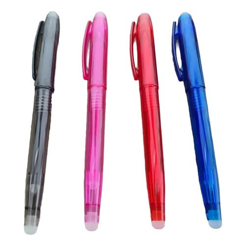 Kit 4 Canetas Fantasminhas Mágica Apaga Tecido Patchwork Artesanato