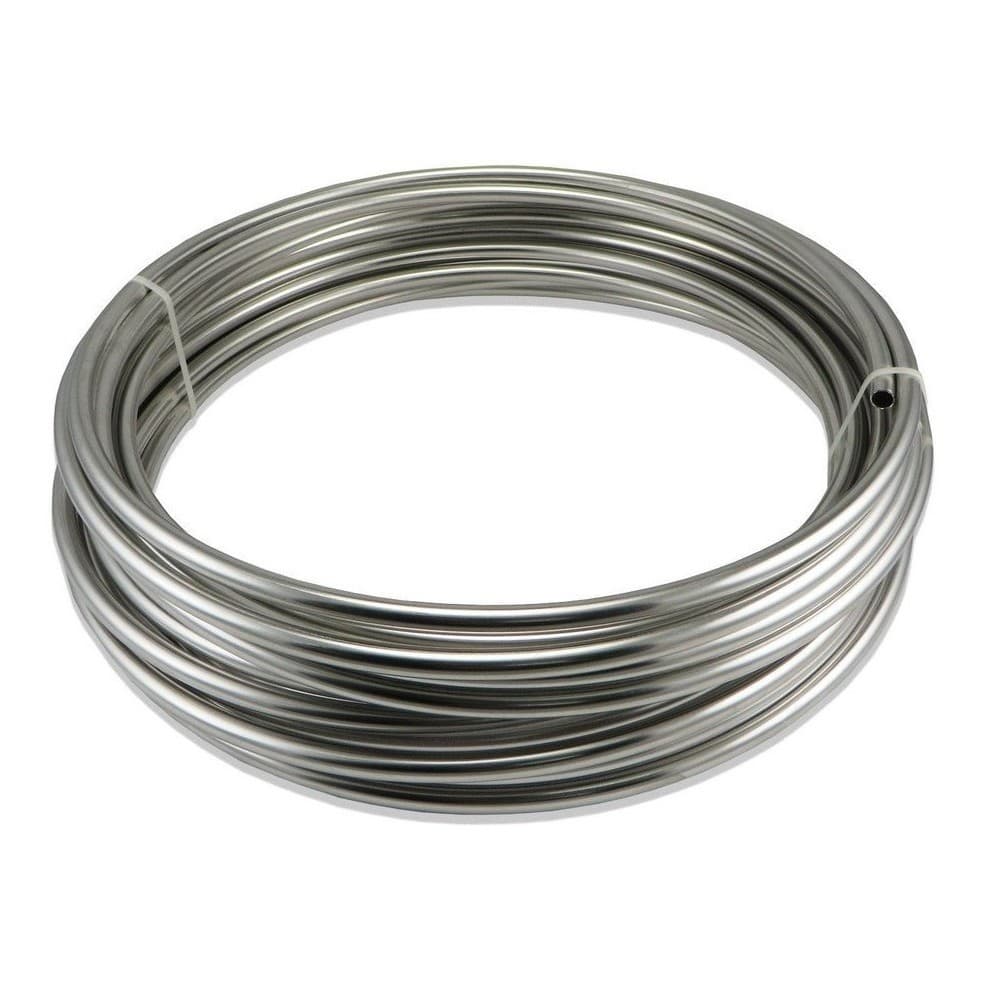 Tubo Flexível Serpentina Inox 304 - 3/8 - 10 Metros