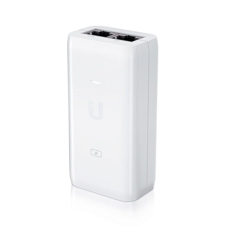 Injetor Adaptador Fonte Injetor 48v U poe af 802.3af Gigabit Ethernet U PoE af 15W UBIQUITI