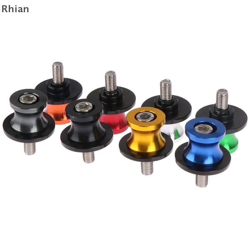 [Rhian] Parafusos Do Suporte Braço Oscilante Traseiro Da Motocicleta De 8 Mm Slider Dos Carretéis COD