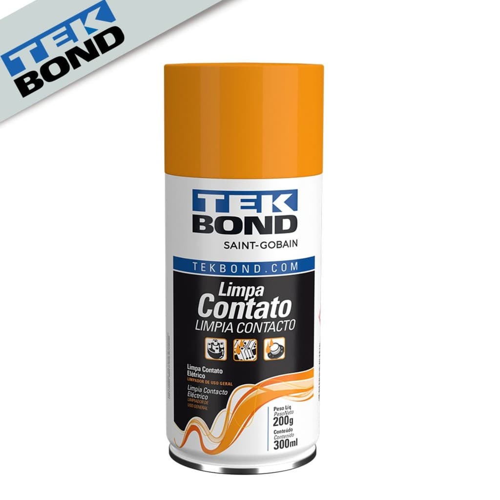 Limpa Contato Spray 300ml Premium TekBond