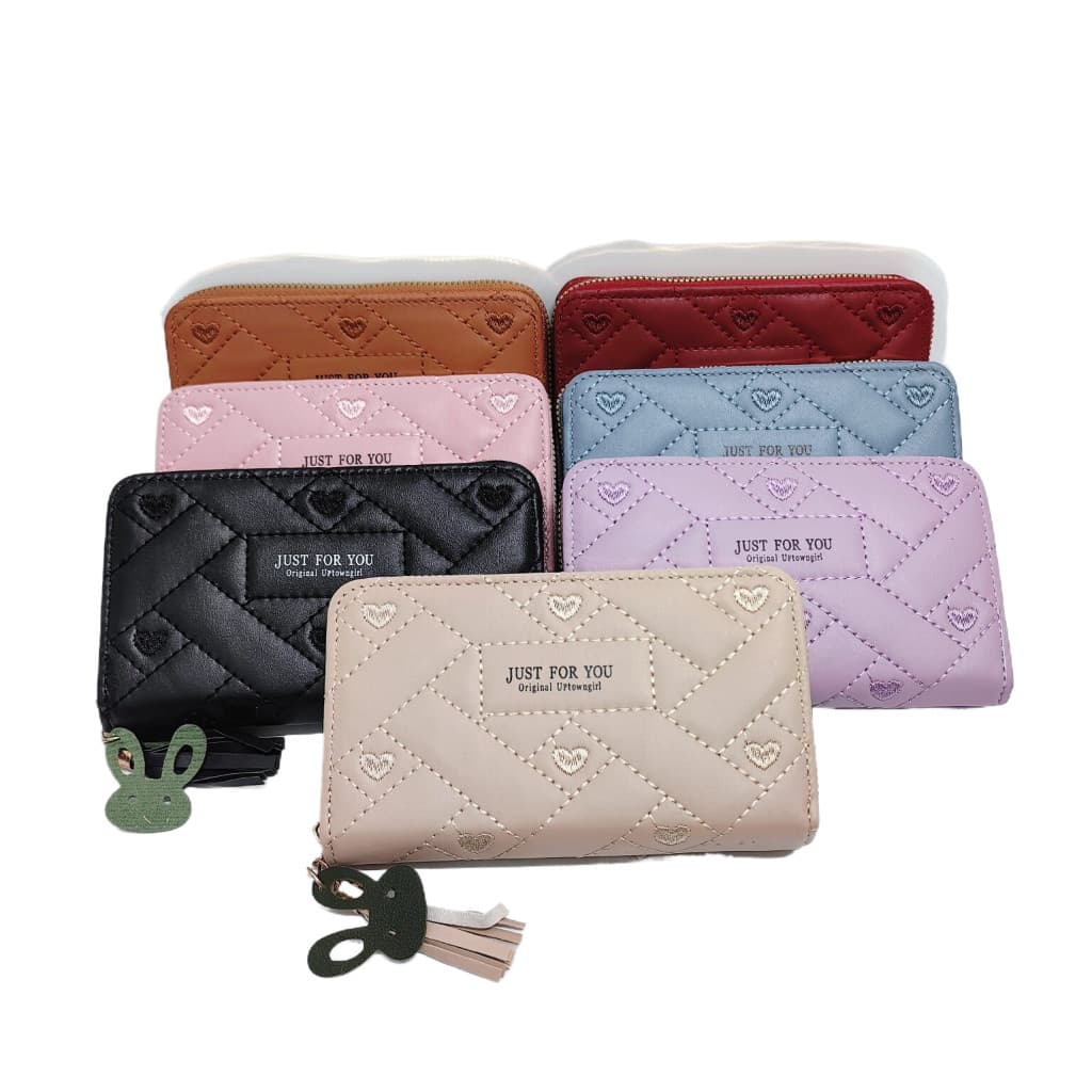 Carteira 4 em 1 Feminina Couro Sintetico Porta Cartões, Notas, Identidades