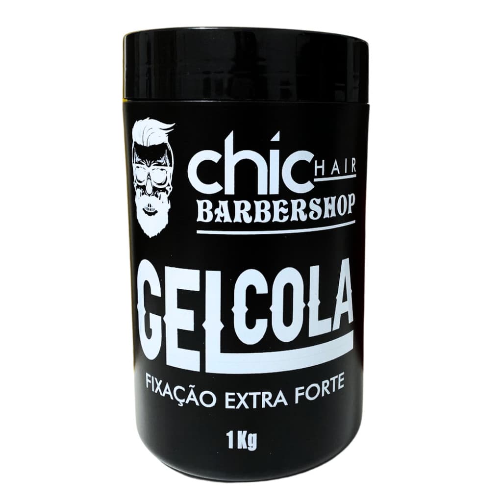 Gel Cola Fixação Extra Forte Profissional Chic Hair 1KG