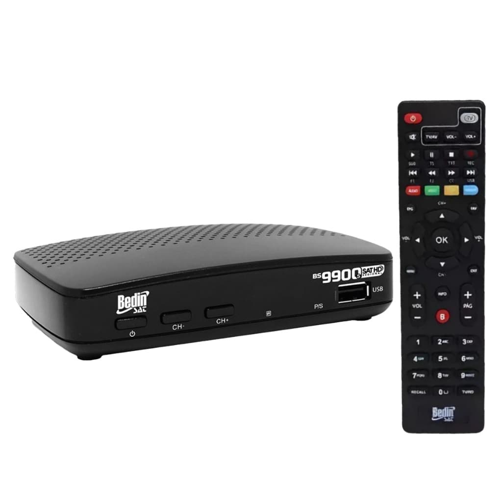 Receptor de antena parabólica digital bs 9900s para D2 e 43w