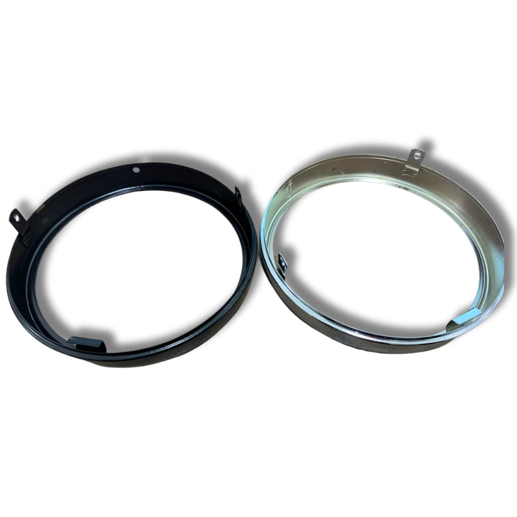 Aro Do Farol 125 2009 / 2013 Preto Cromado Motos Acessórios