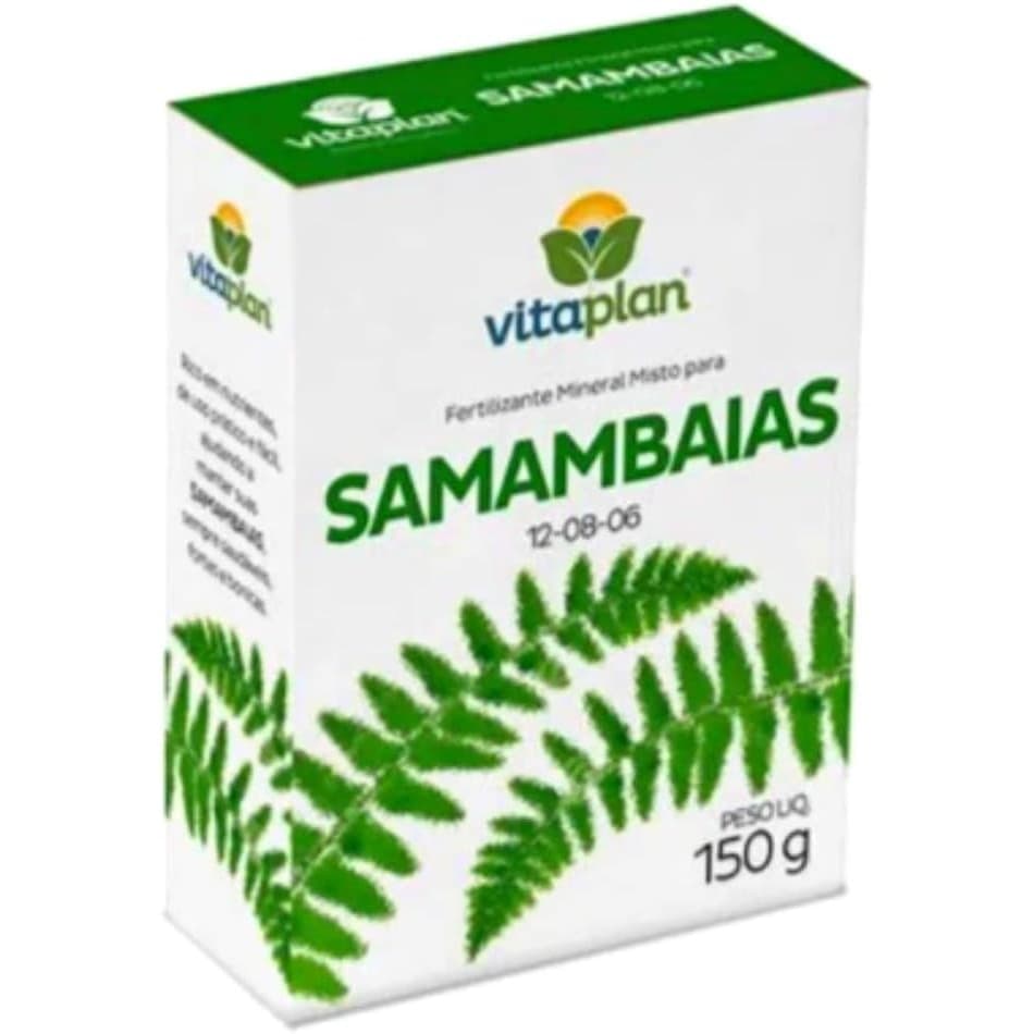 Fertilizante Adubo s Samambaia 150 gr Nutriplan Vitaplan