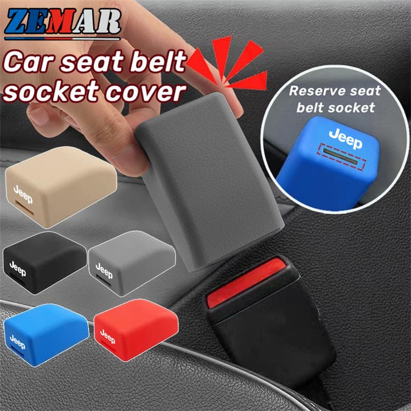 Capa Protetora Universal Para Cinto De Segurança De Carro Jeep , De Silicone Fivela De Antiarranhões Renegade Compass Wi