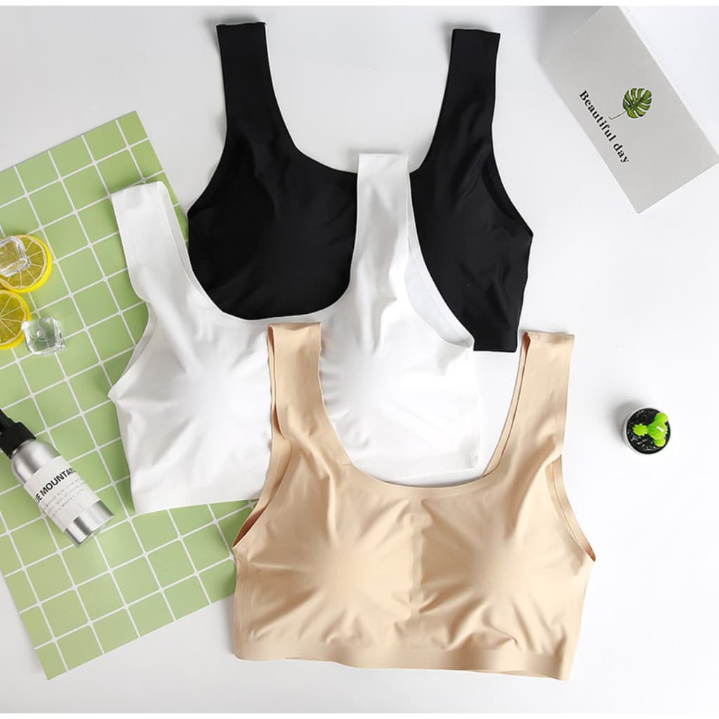 Top Sutiã Regata Sem Costura Feminino - Conforto e Elasticidade