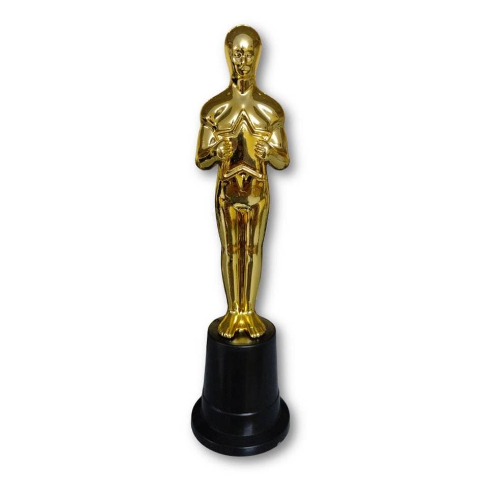 Troféu Estatueta Dourado p/ Festas Eventos Premiações Decoração