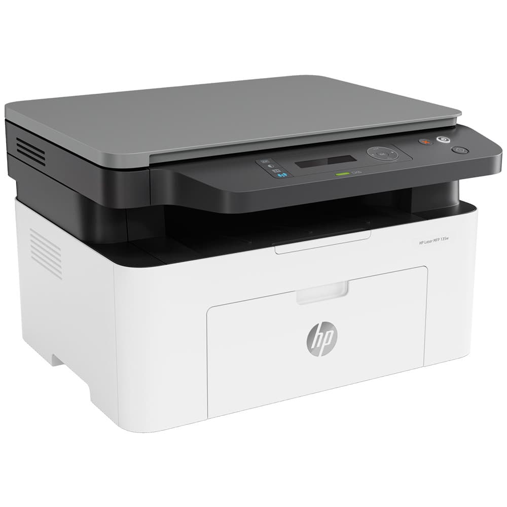 Impressora Multifuncional HP Laser MFP 135W Digitalização USB e Wi-Fi 220V