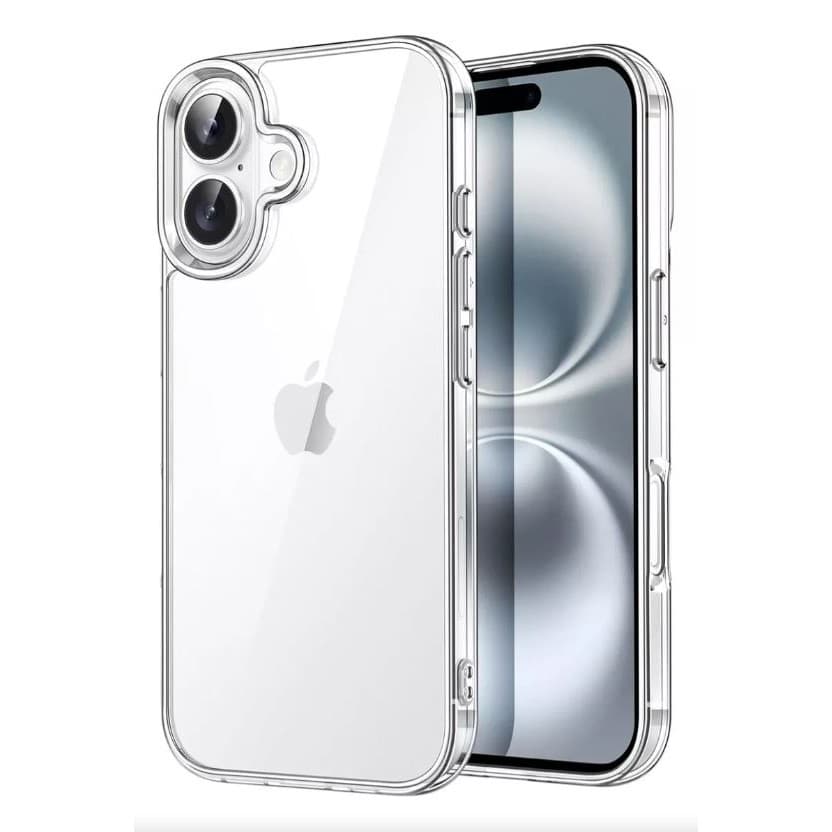 Capinha Capa Anti-Shock Transparente Para iPhone 16 16 Plus 16 Pro 16 Pro Max