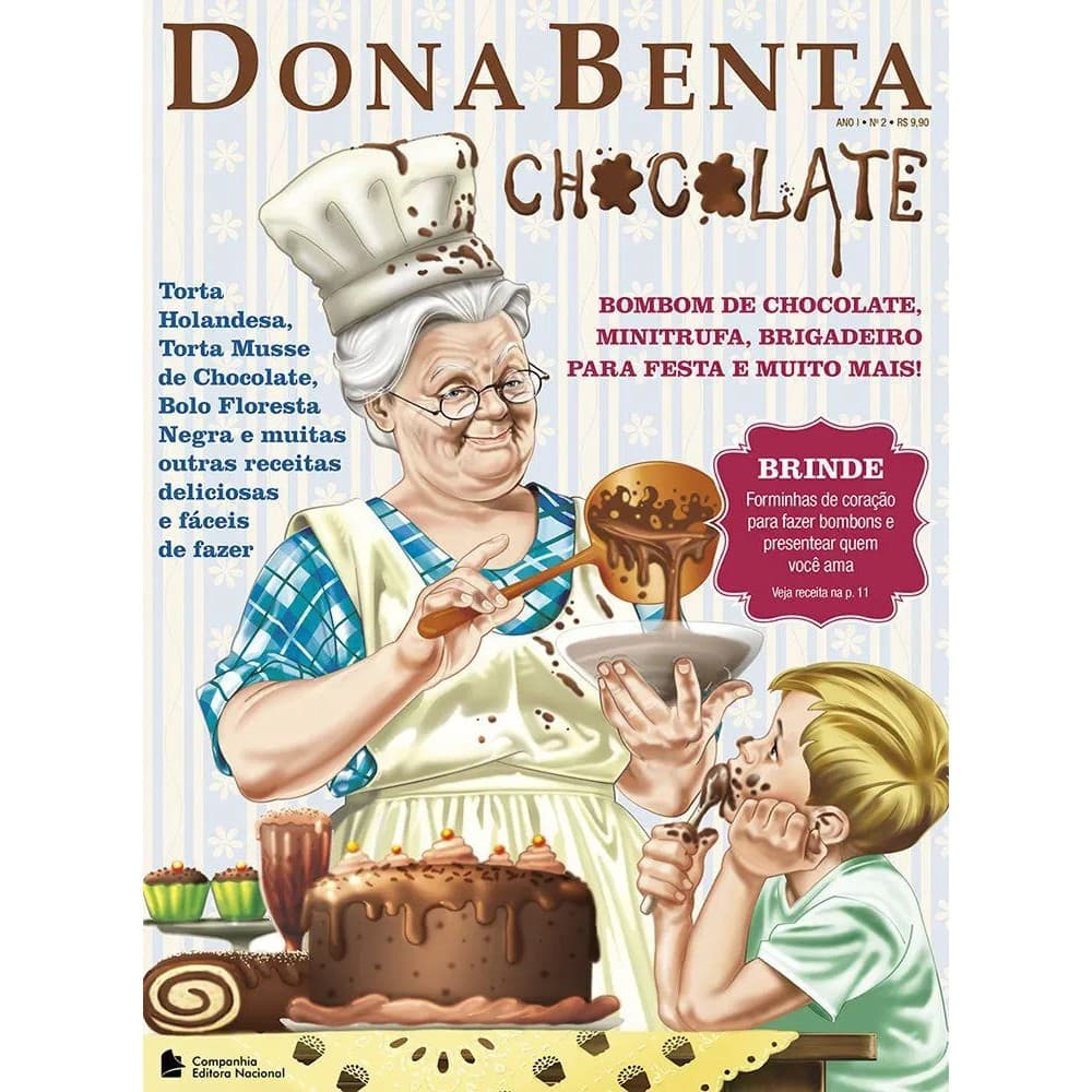 Dona Benta - Chocolates - Acompanha Forminhas De Coração para Bombons