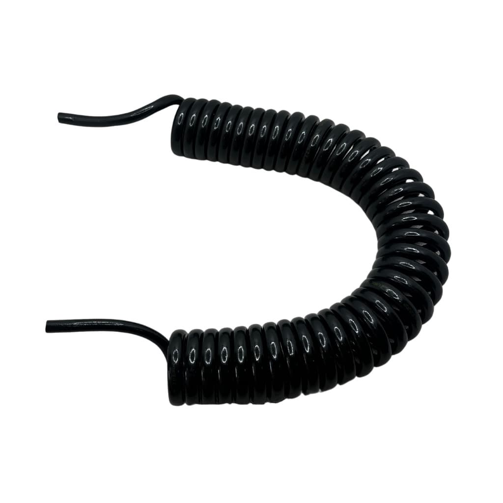 Mangueira Espiral Pu Preta 8mm X 10 Metros Para Ar Comprimido Compressor