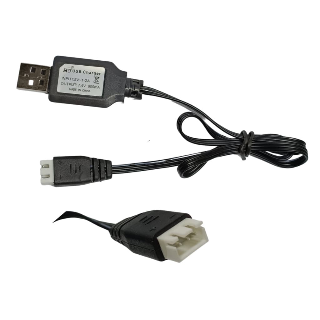 Carregador para Bateria LiPo 3.7V e 7.4V - Ideal para Drones, Carrinhos de Controle Remoto e Arminhas de Gel CONQUER RTR