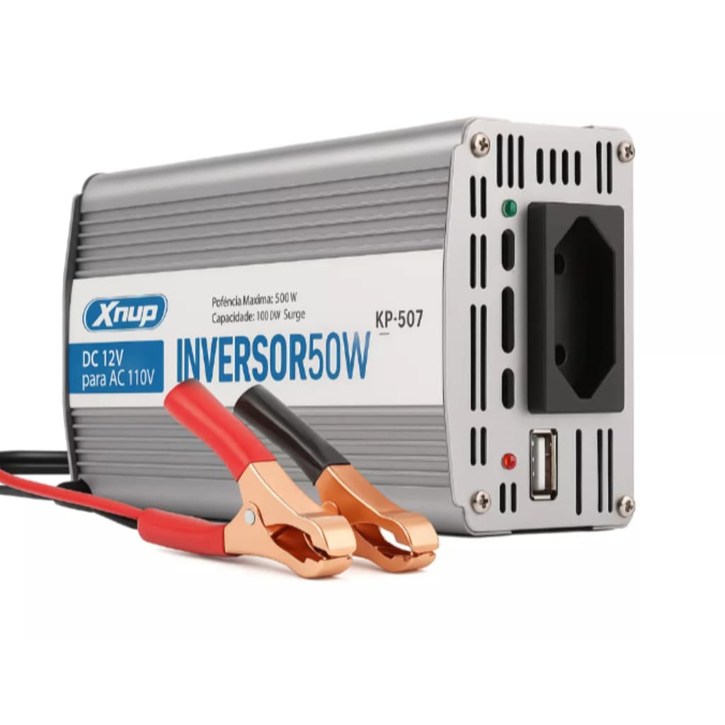 Inversor Energia 500w Transformador Converte 12v Para 110V O 220V