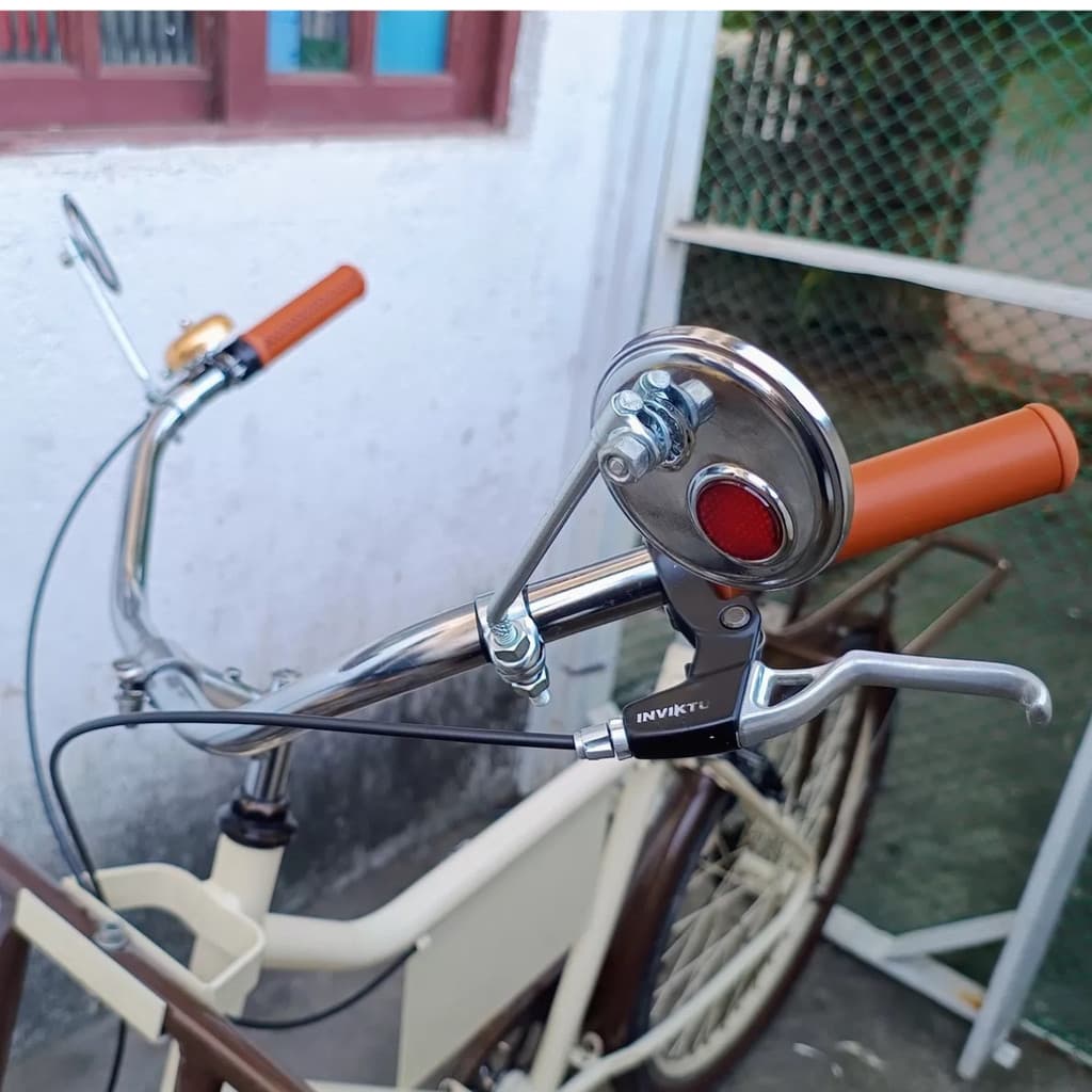 Guidão Caiçara Beach Vintage Bicicleta Retrô Praiana Cromado Estilo