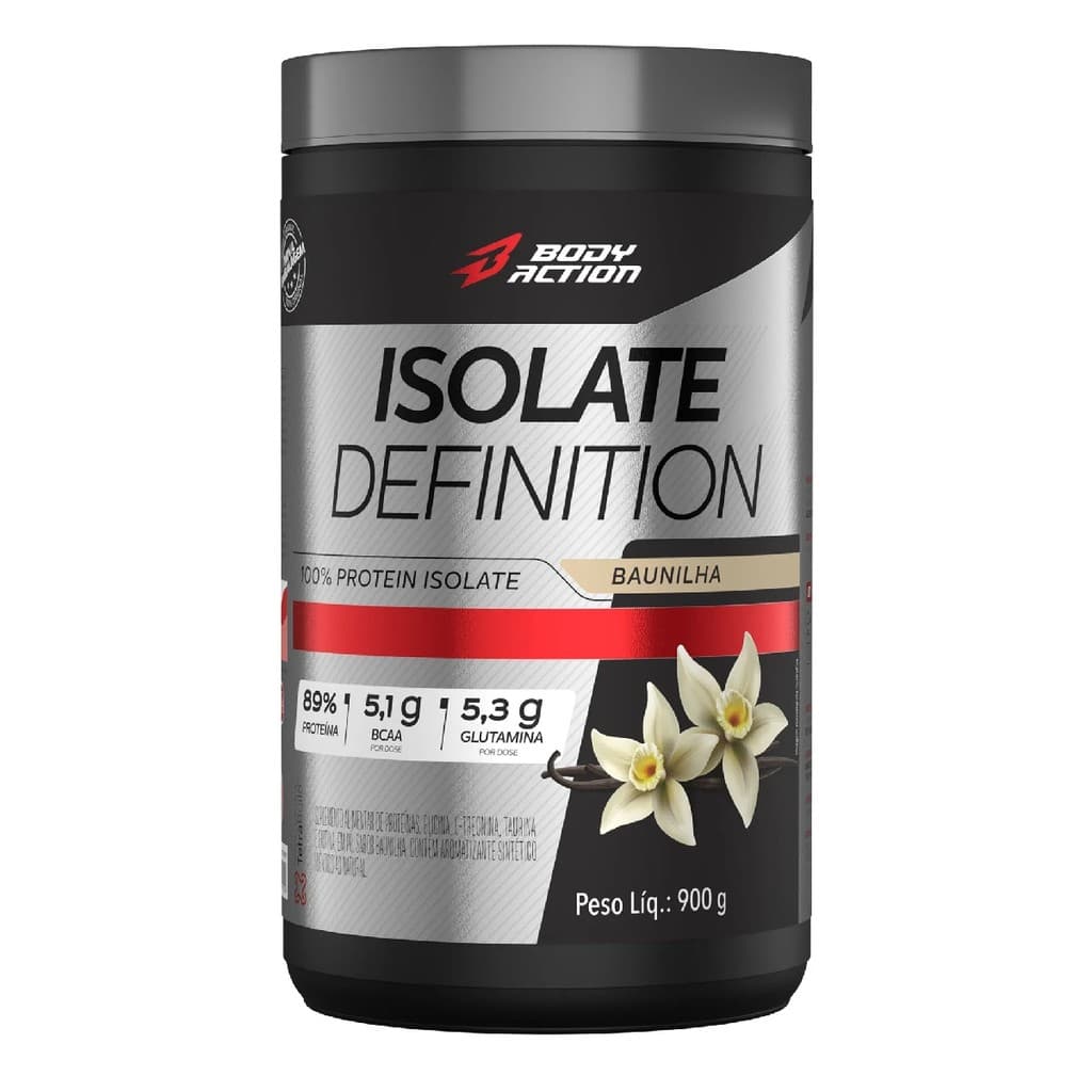 Whey Isolate Definition Pote 900g Bodyaction