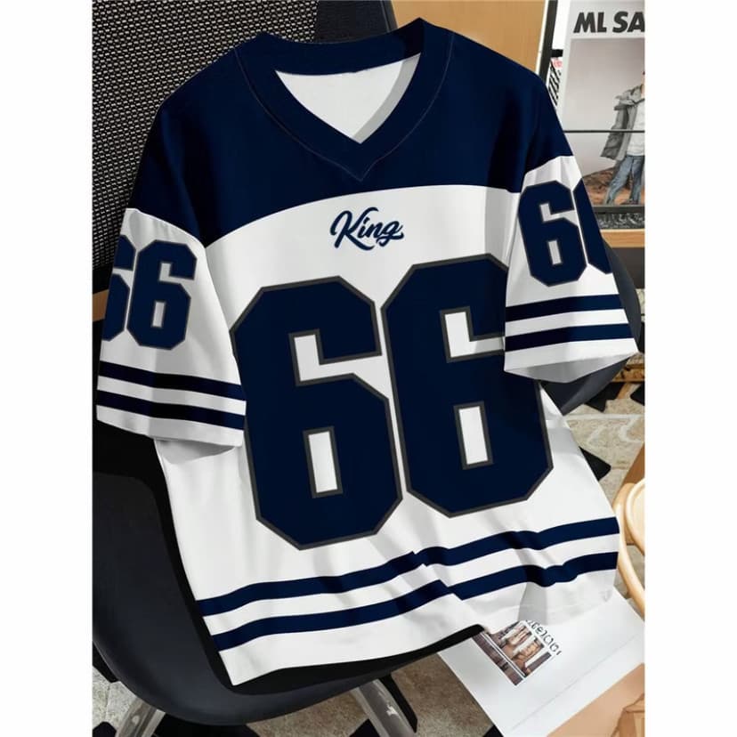 [Nome Personalizado Grátis] 2025 NFL Jersey Baju Camiseta Gola Retro Sublimação Completa Viral Unissex Tops