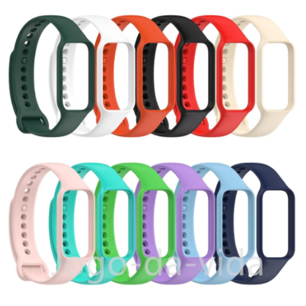 Pulseira Silicone WatchStrap Para Xiaomi Smart Band 8 Active e Xiaomi Redmi Band 2 DK store