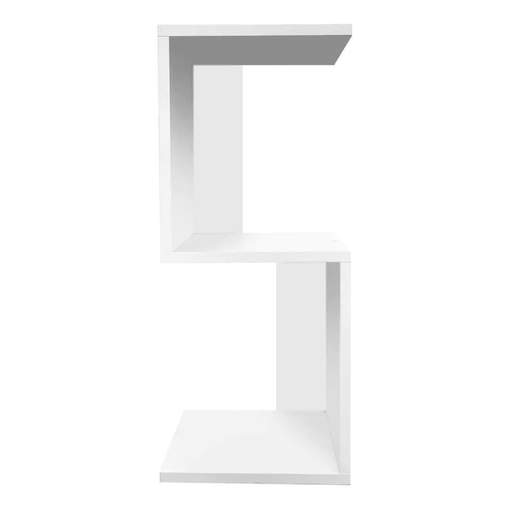 Mesa de Cabeceira S/Z   Branco Preto