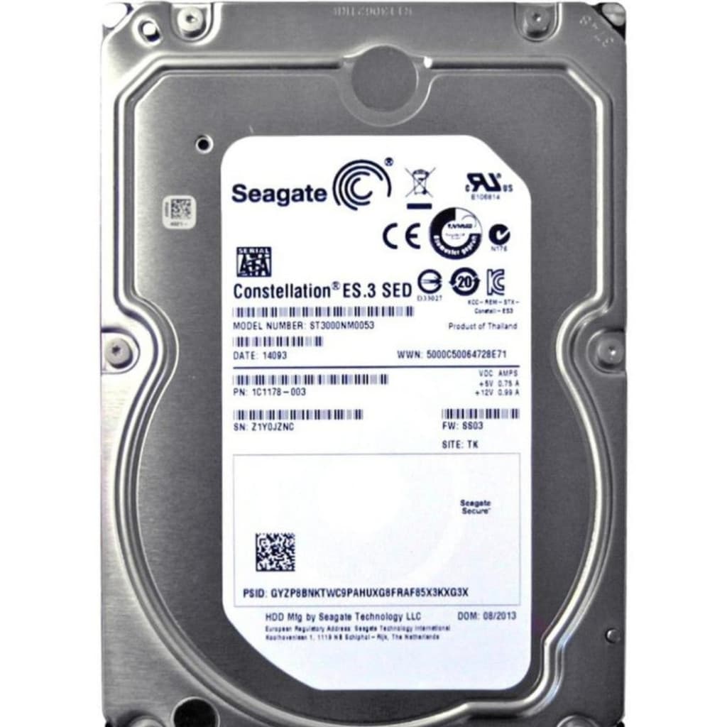 Disco Rígido Interno Seagate Barracuda 3TB ST3000DM001