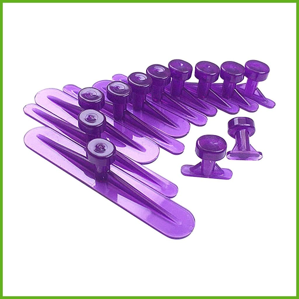 Kit Extrator De Amassados De Carro , 12 Peças , Abas , Ferramentas De Remoção Automáticos , Ventosa Manutenção Abrangent