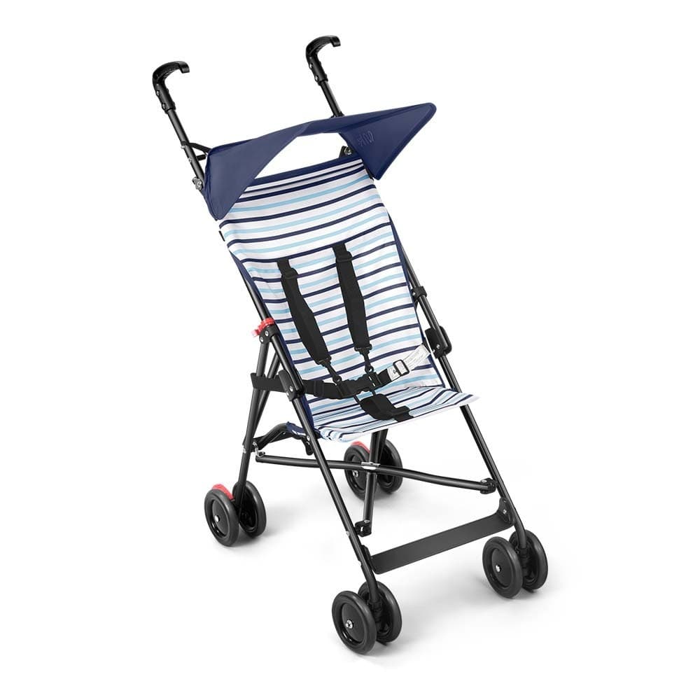 Carrinho de Bebê Passeio Guarda Chuva Navy Azul - Multikids(NÃO RECLINA)