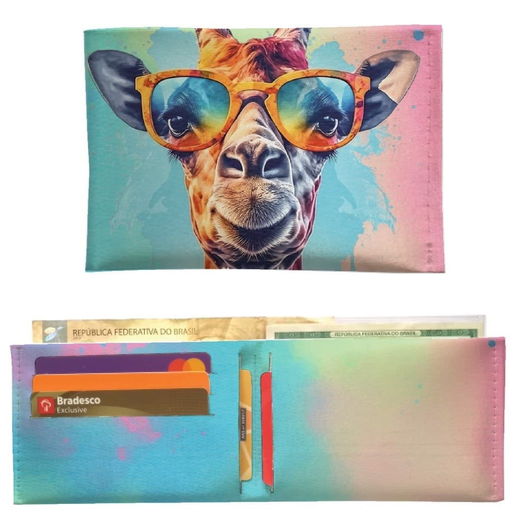 Carteira Slim - Girafa