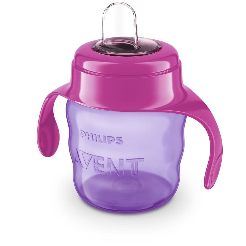 Copo De Transição Easy Sip Philips Avent Rosa 200ML - Scf551/03