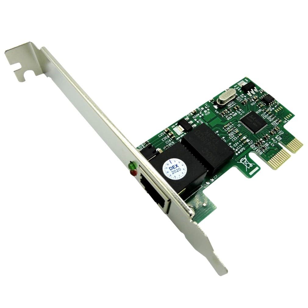 Placa de Rede PCI-E Gigabit Ethernet 10/100/1000Mbps RJ45 para PC Desktop – Adaptador de Internet de Alta Velocidade