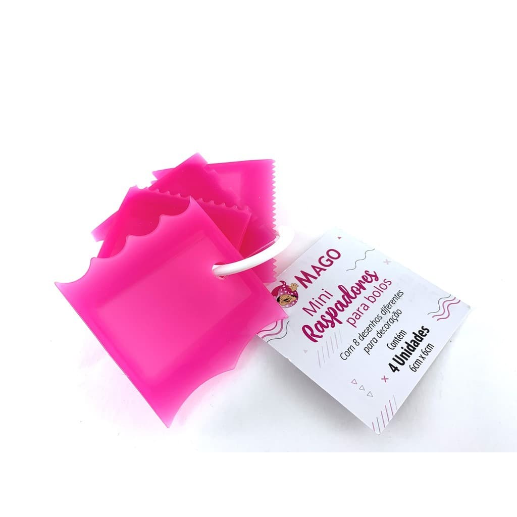 Raspadores Acabamento De Bolo Mini Espátula wave cakes mago