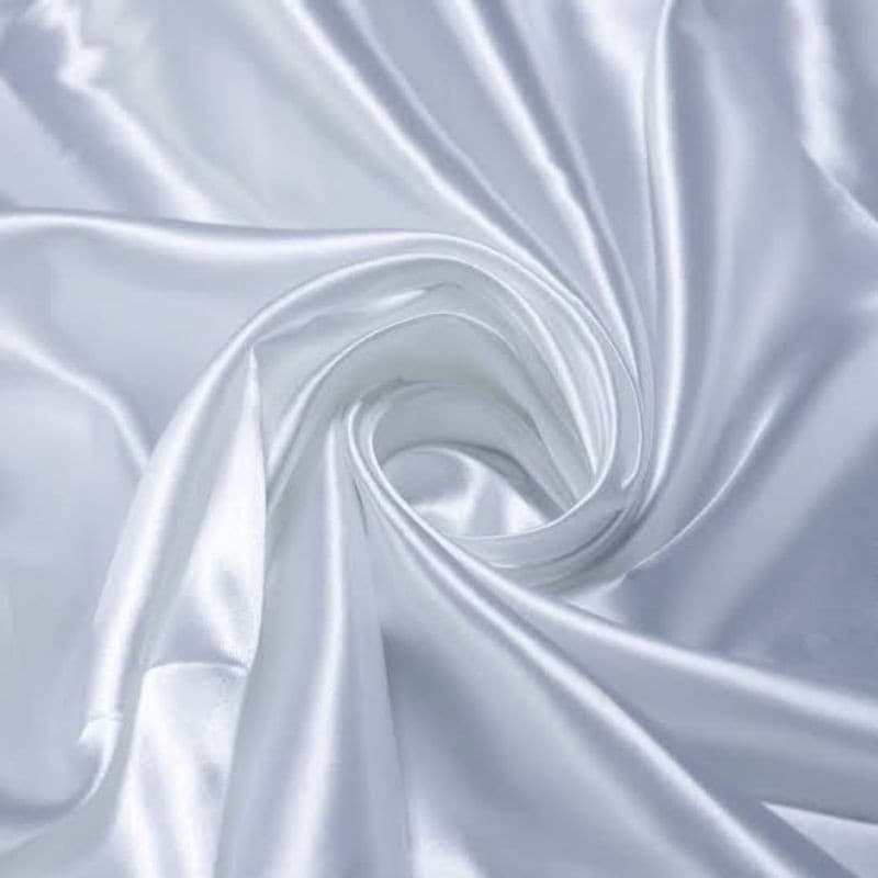 TECIDO CETIM BRANCO 1m x 1,50m  OTIMA QUALIDADE