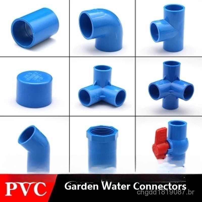 Conector De Tubo De PVC Azul | 3 Vias 4-Caminho 5 Conexões Para Tubos De Abastecimento De Água De 6