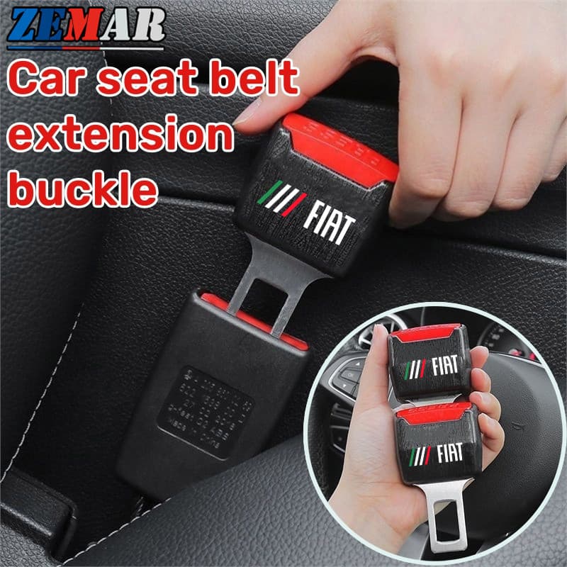 1/2 Unidades Novo Plugue De Extensão De Clipe De Cinto De Segurança De Carro FIAT Fivela Conversor Extensor Para Strada 