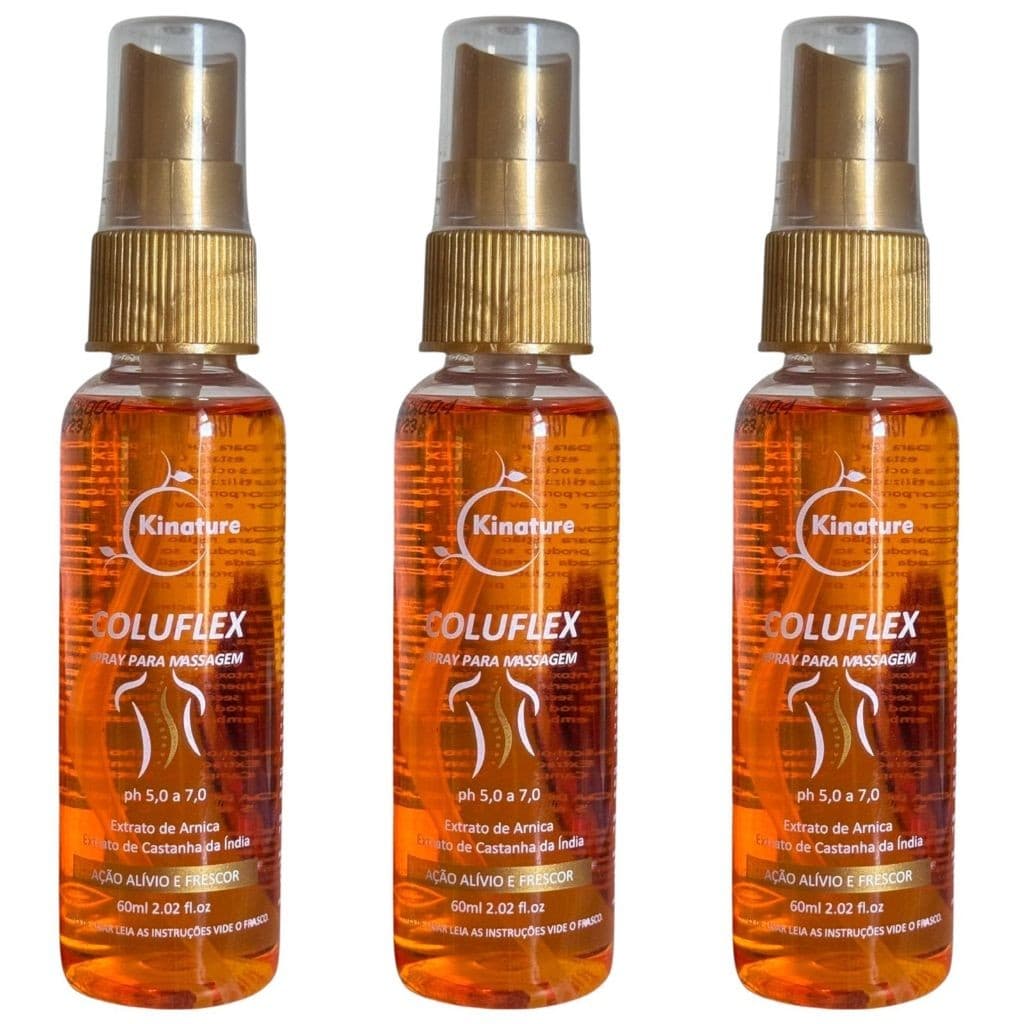 Spray para Massagem COLUFLEX - Ação Refrescante - 60ml (cada)