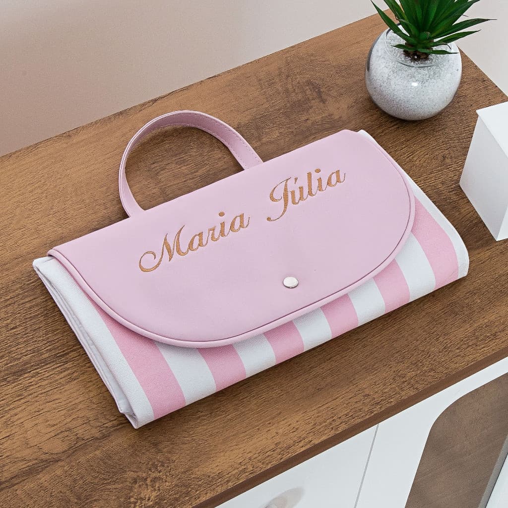 Trocador De Bebê Portatil Formato Carteira Varias Cores Personalizado