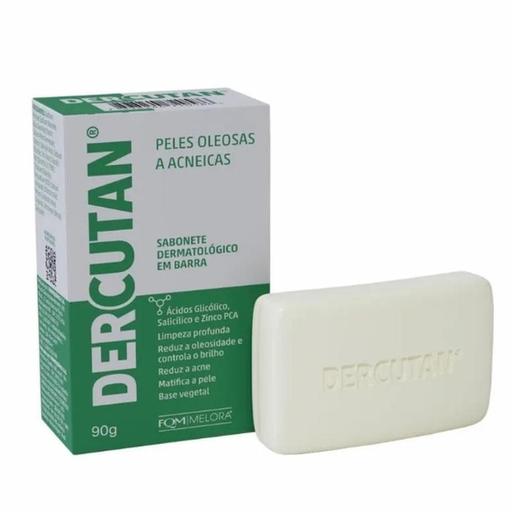 Sabonete em Barra Dercutan Peles Oleosas a Acneicas 90g