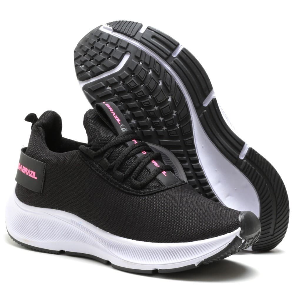 Tênis Feminino para Academia ~ Caminhada Esportivo Treino Leve e Confortável e Lazer Amanda Brazil