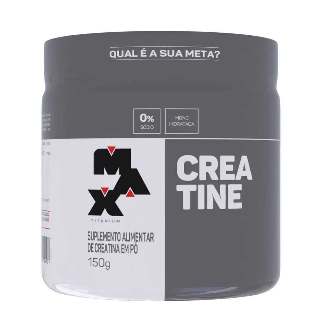 Creatina Pote 150 G Max Titanium