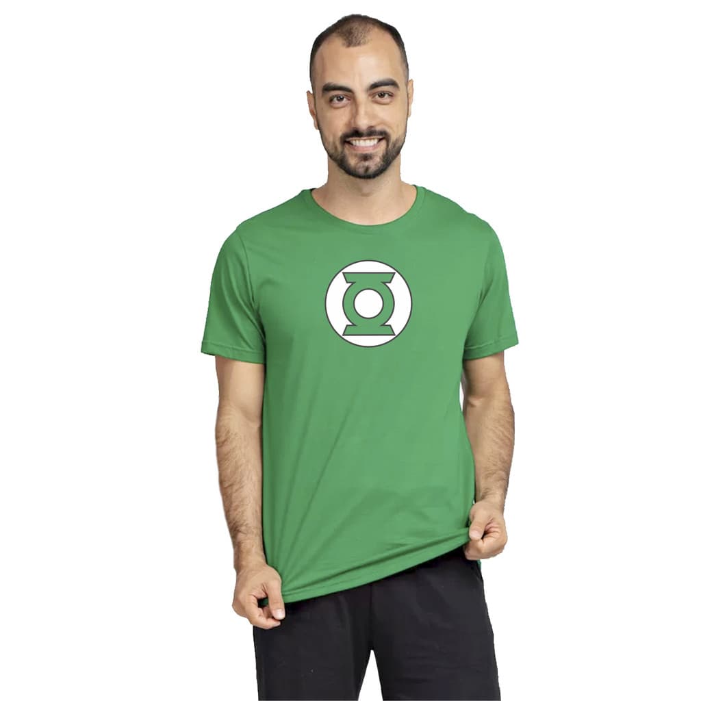 Camiseta Lanterna Verde Manga Curta