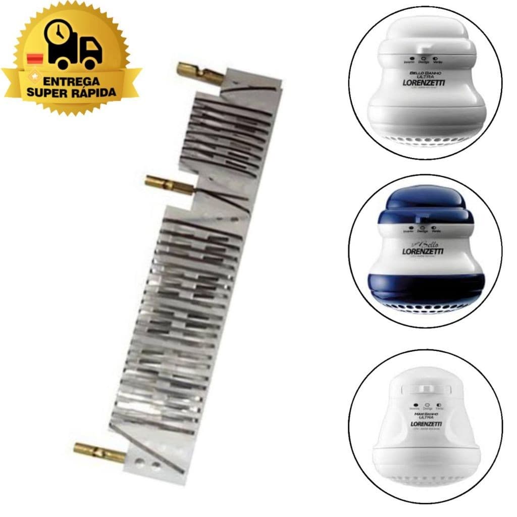 Resistência para Chuveiro Maxi Banho Loren Relax Ultra Lorenzetti  220V - 5500W